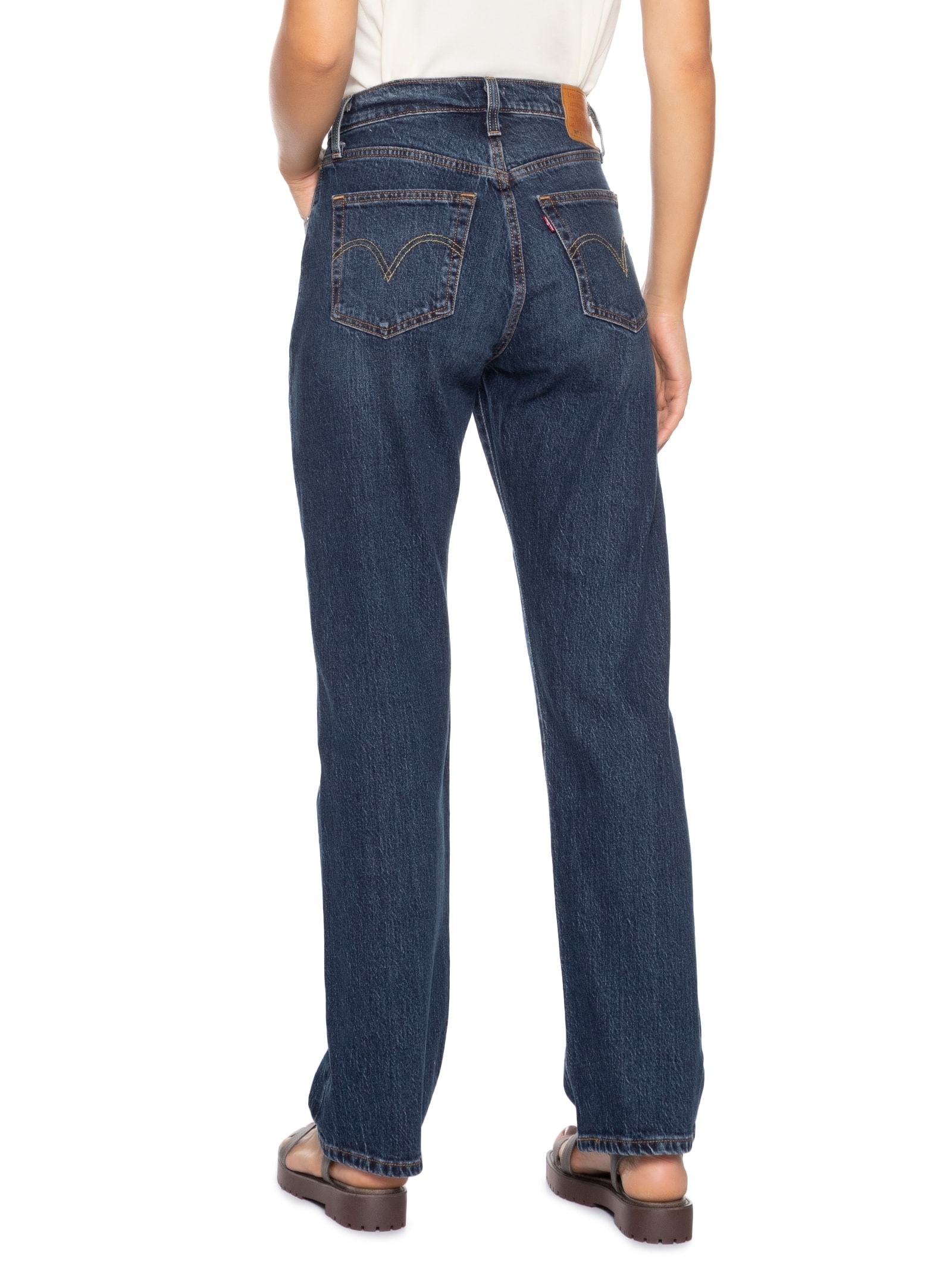 Calça Feminina 501 Curve Beyonce Azul Levi's + Beyoncé