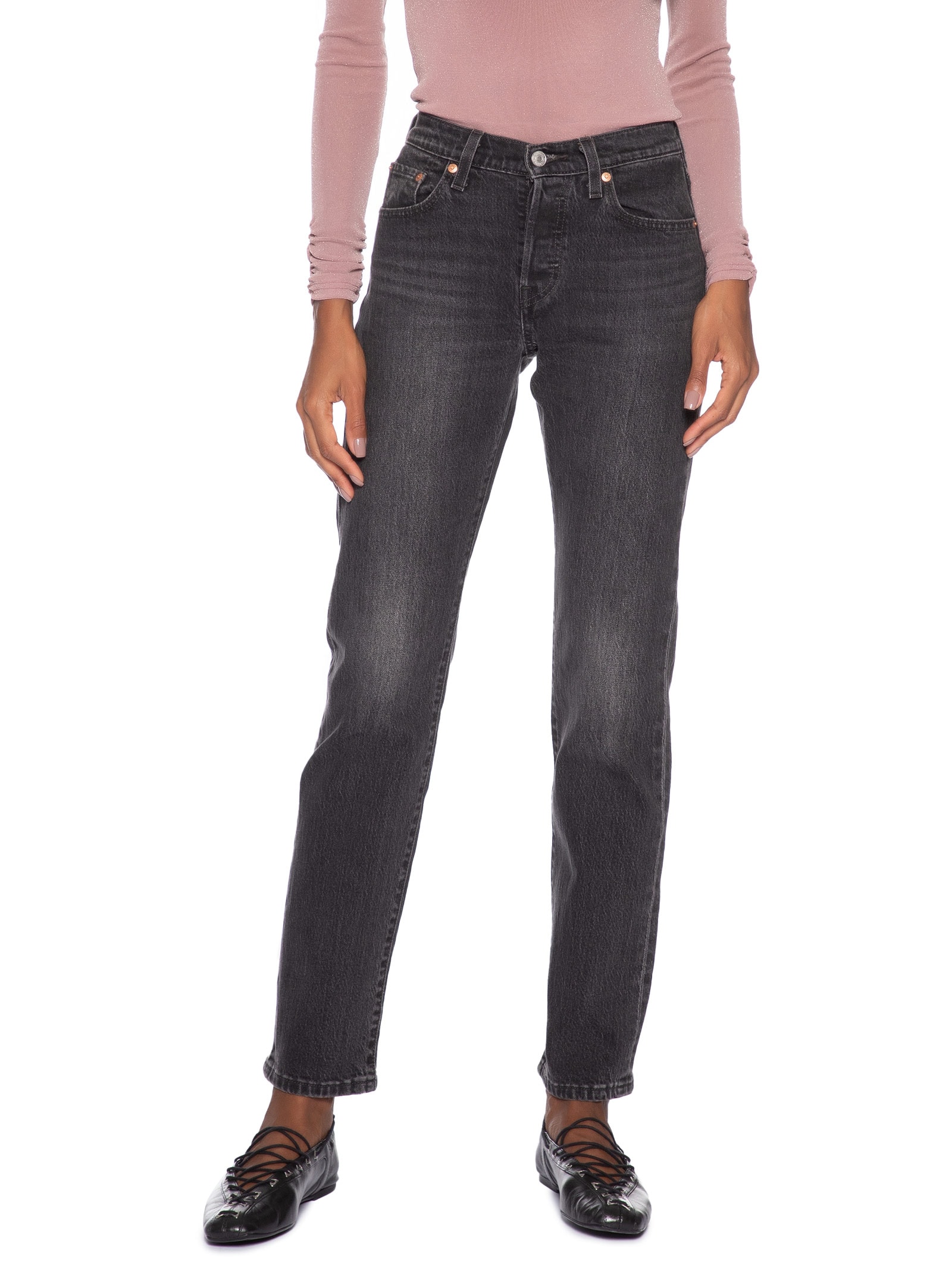 Calça Feminina 501 Curve Preto Levi's
