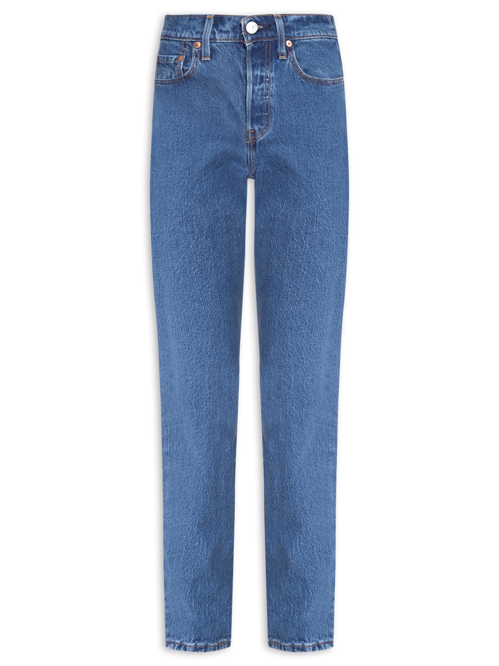 Calça Feminina 501® Crop Azul Levi's