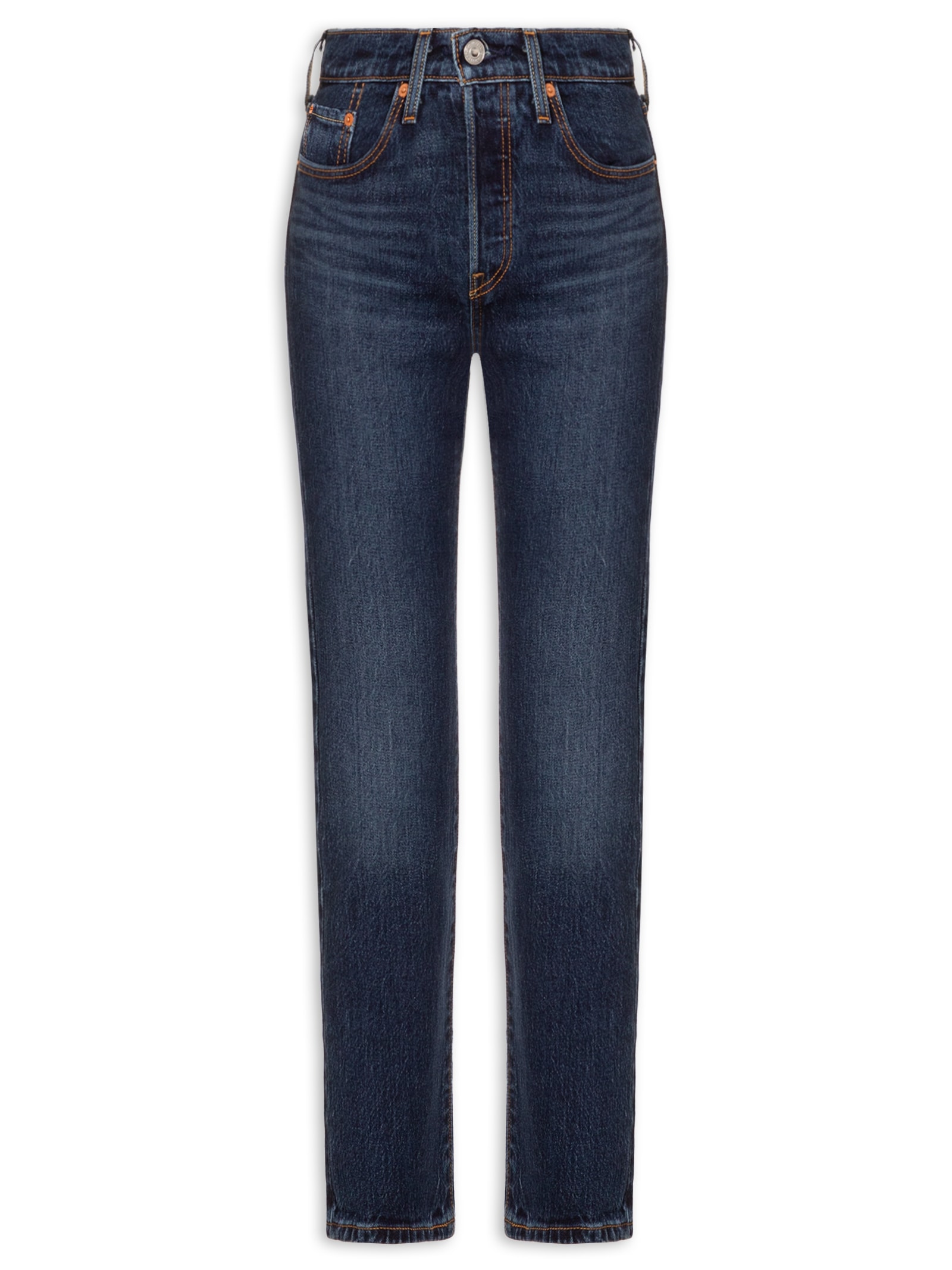 Calça Feminina 501® Crop Azul Escuro Levi's