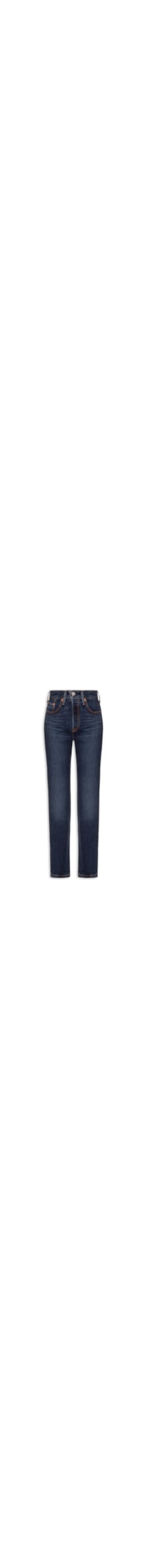 Calça Feminina 501® Crop - Azul Escuro