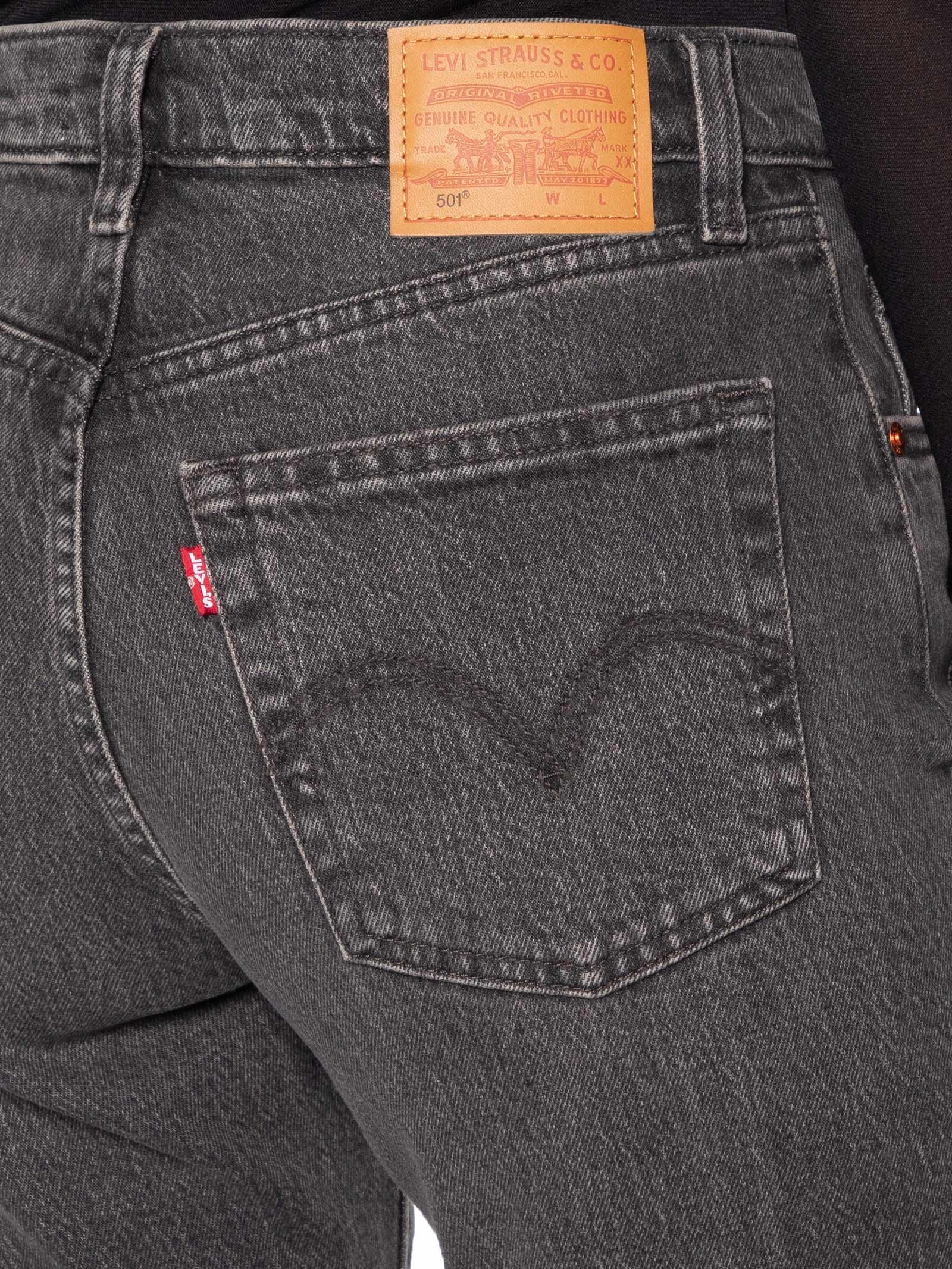 Calça Feminina 501® Crop Preto Levi's