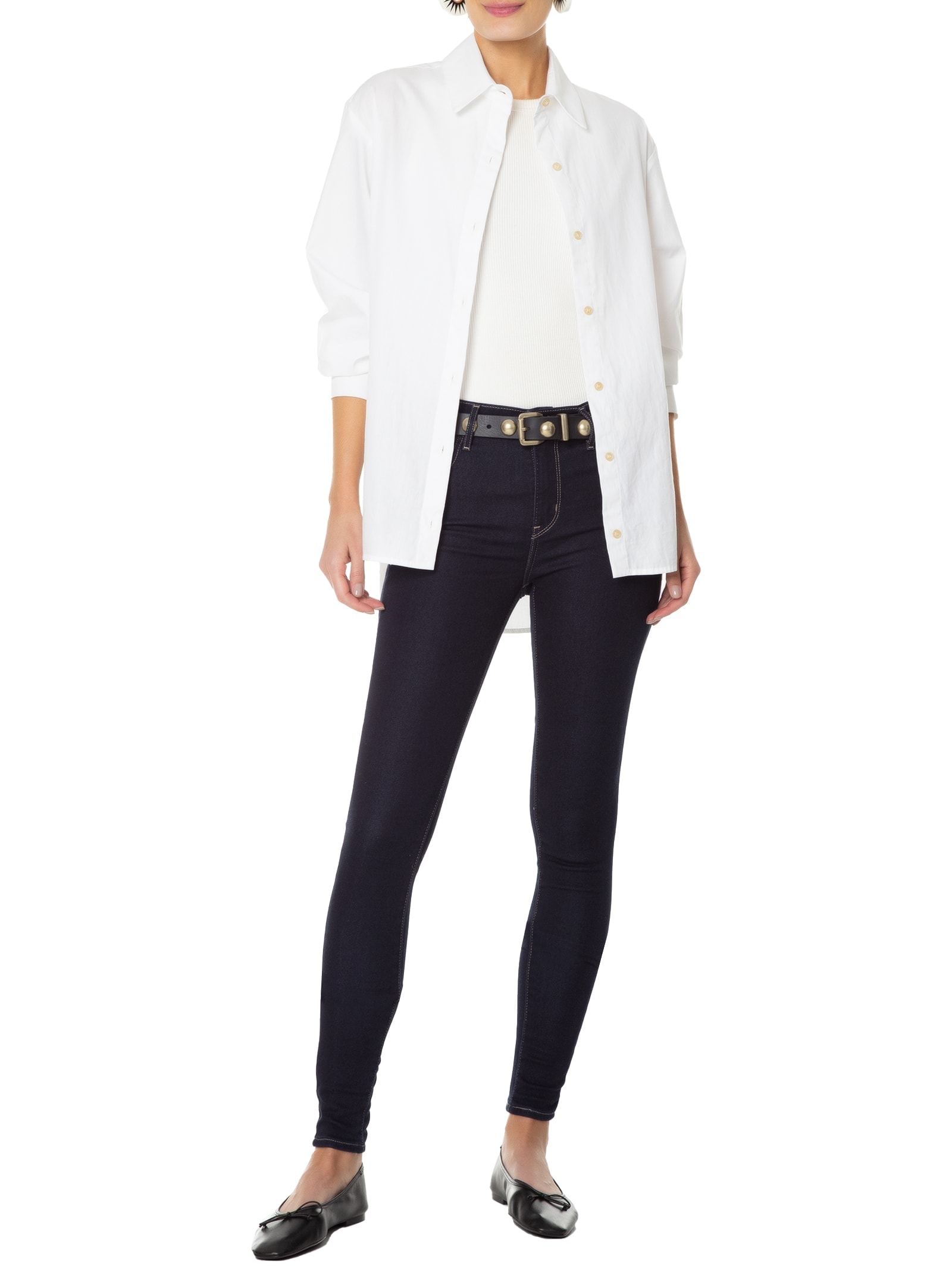 Calça Feminina 720 Hirise Super Skinny Azul Levi's