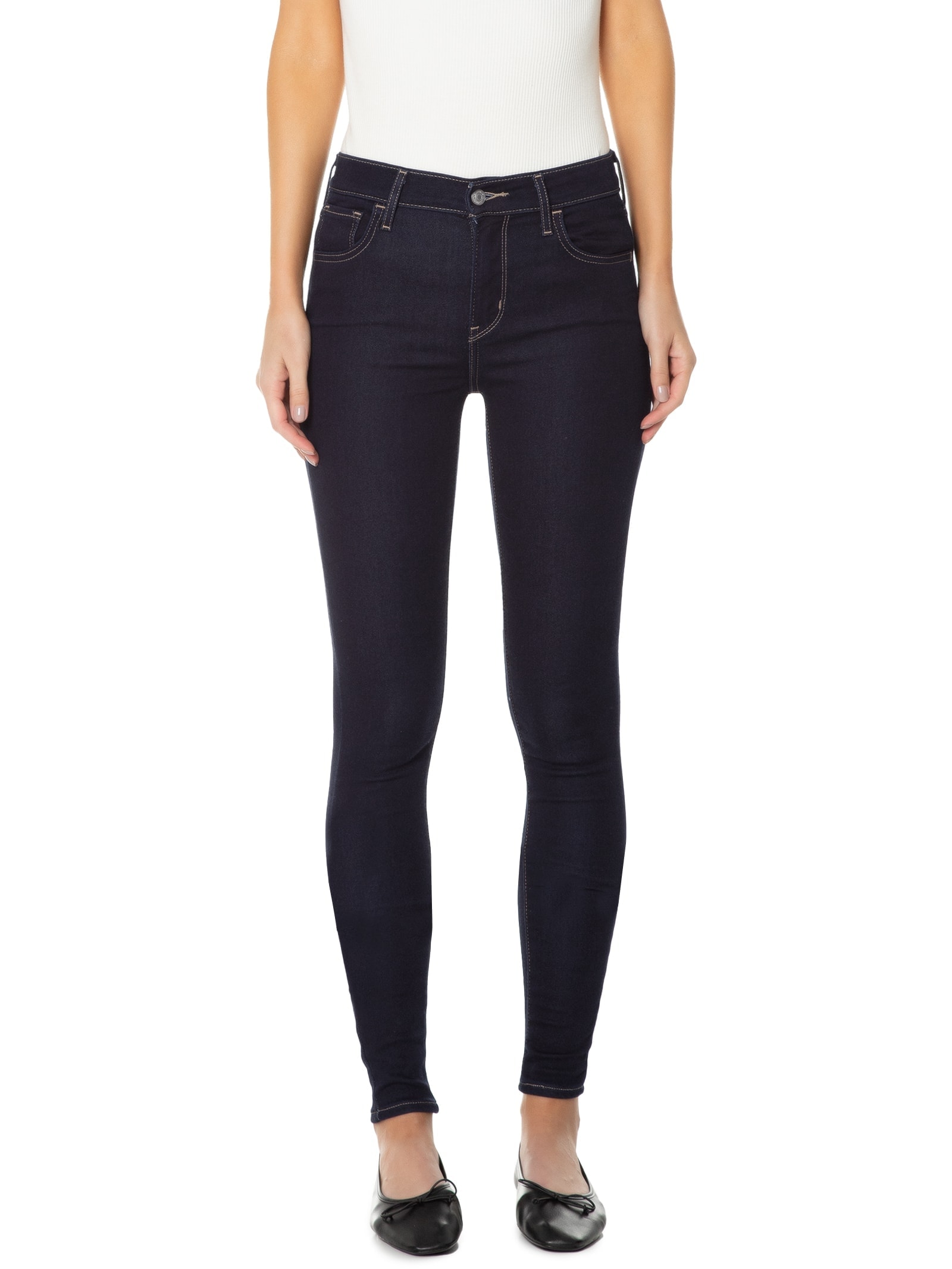 Calça Feminina 720 Hirise Super Skinny Azul Levi's