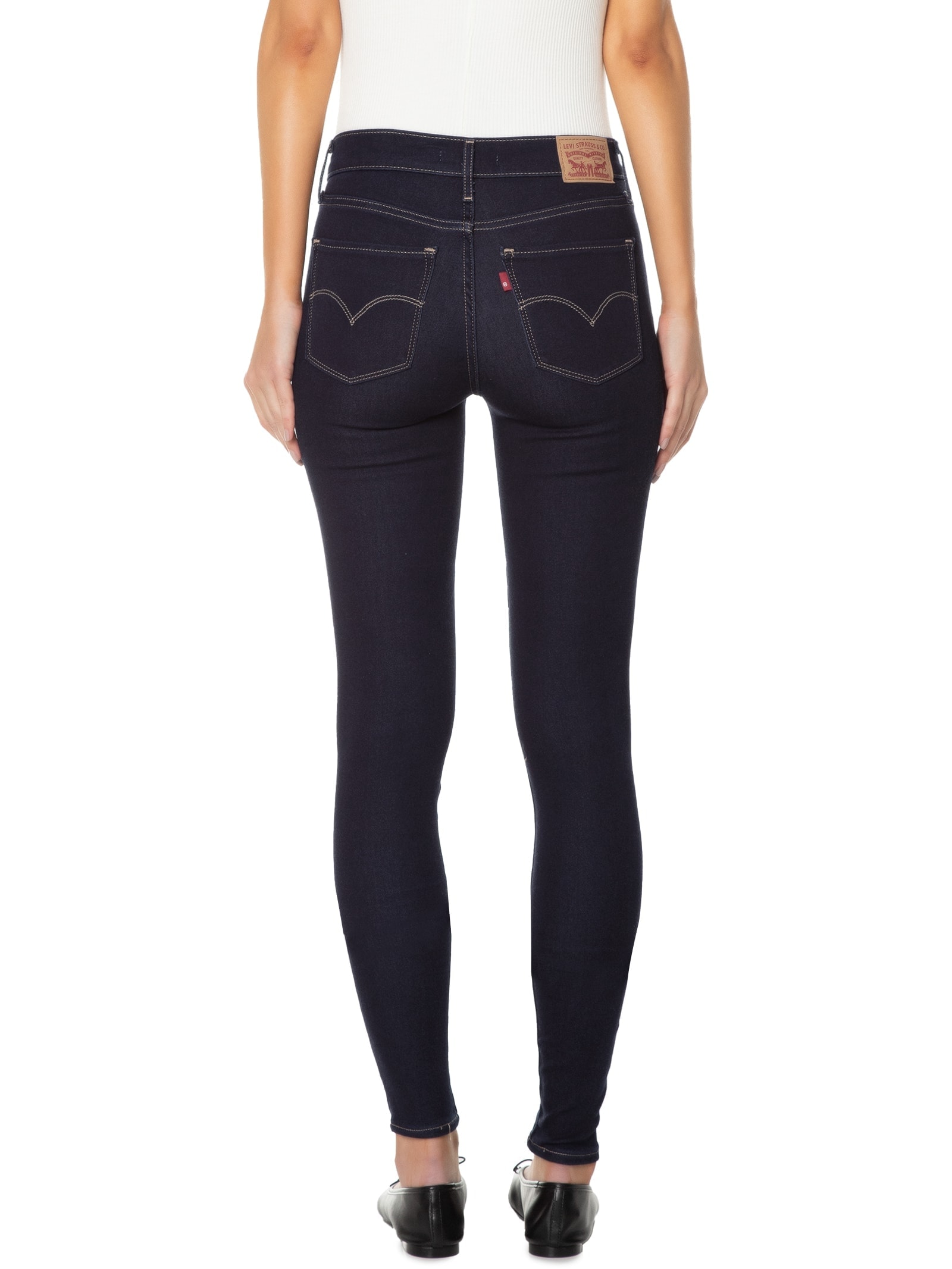 Calça Feminina 720 Hirise Super Skinny Azul Levi's