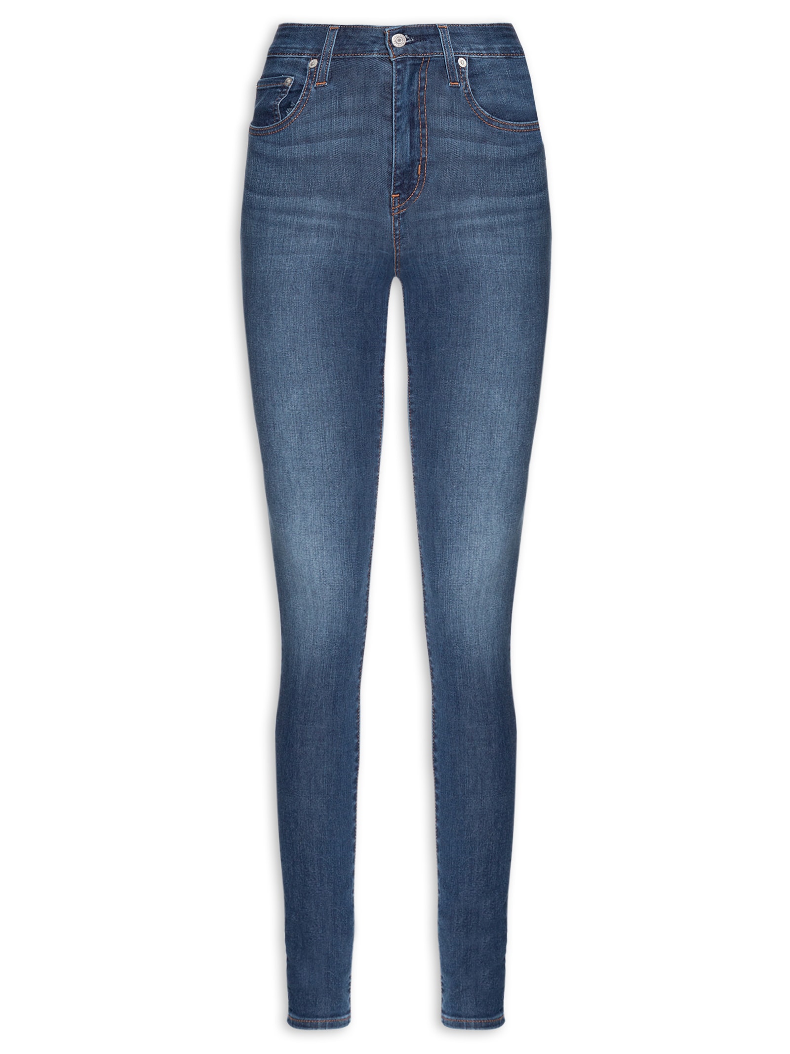 Calça Feminina 721 High Rise Skinny Azul Levi's