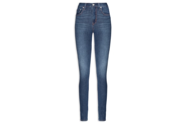 Calça Feminina 721 High Rise Skinny - Azul