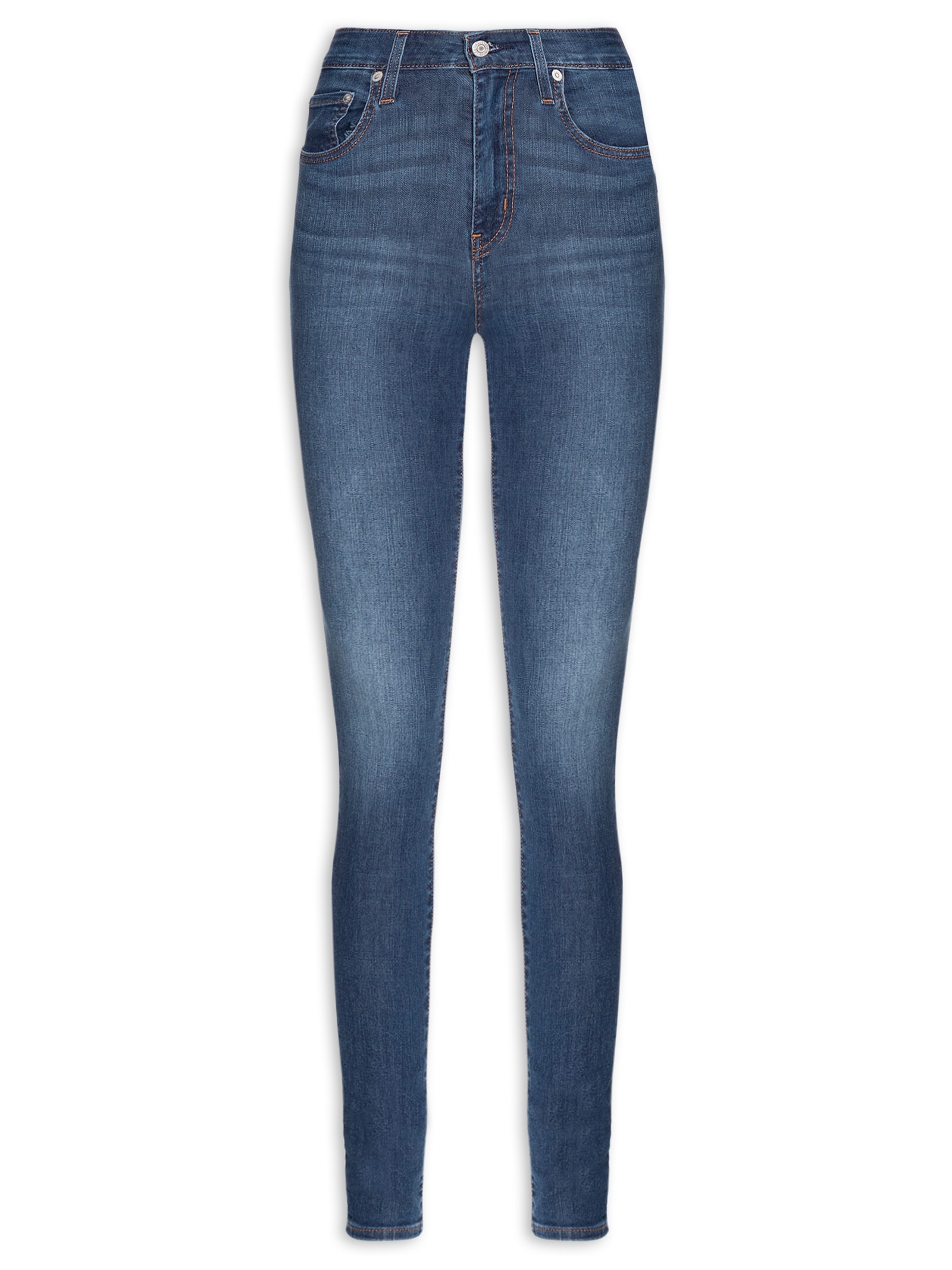 Calça Feminina 721 High Rise Skinny Azul Levi's