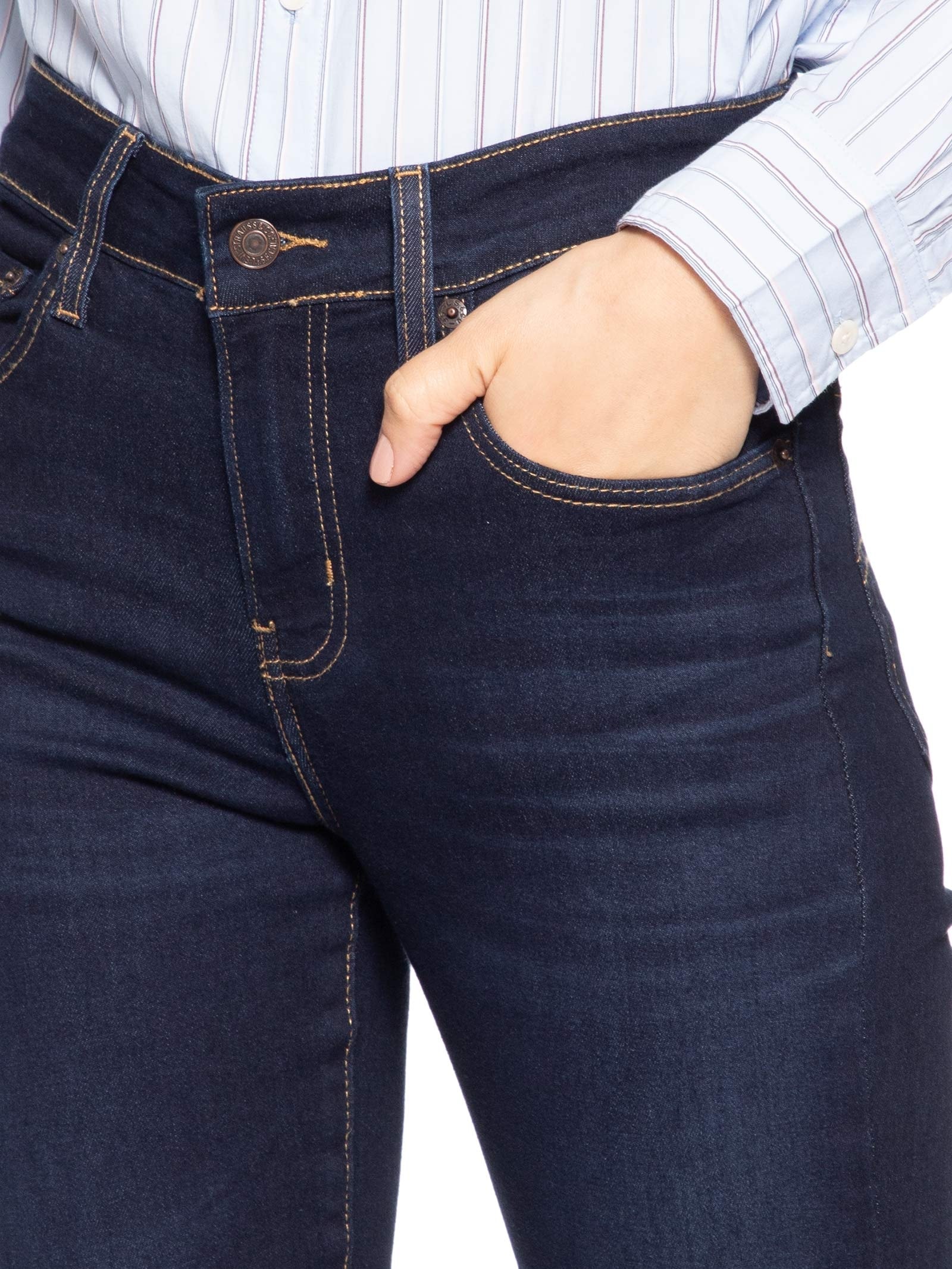 Calça Feminina 721 High Rise Skinny Azul Levi's