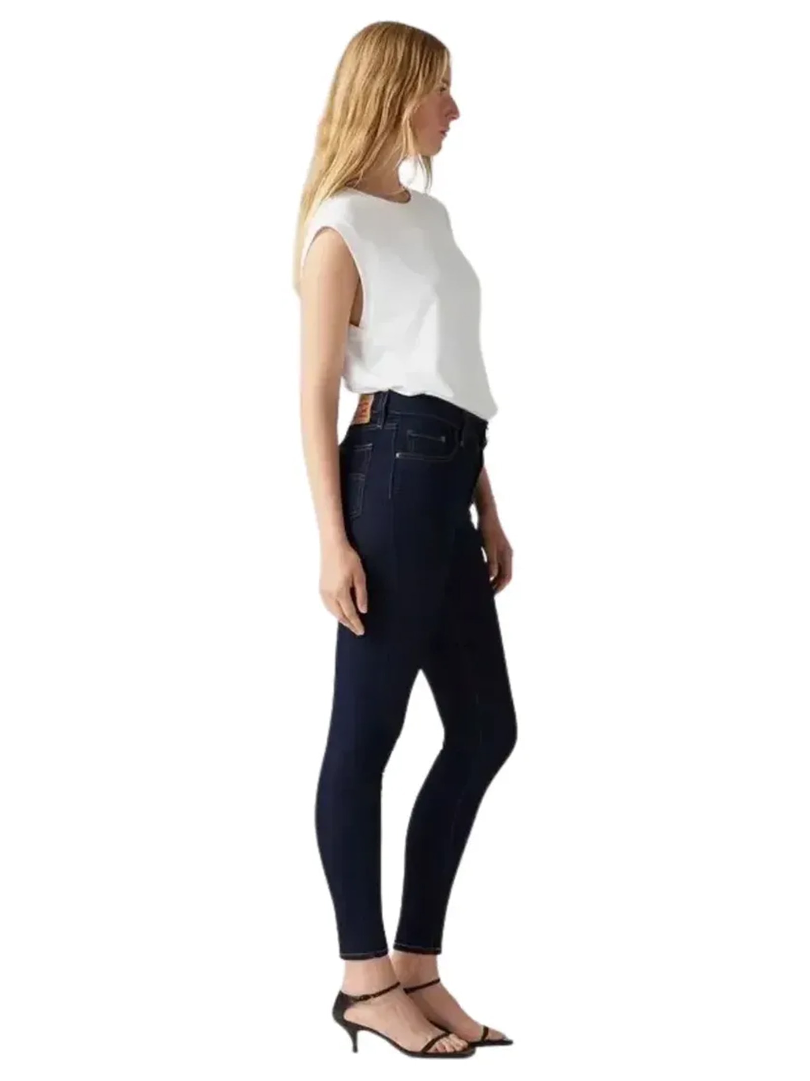 Calça Feminina 721 High Rise Skinny Azul Levi's