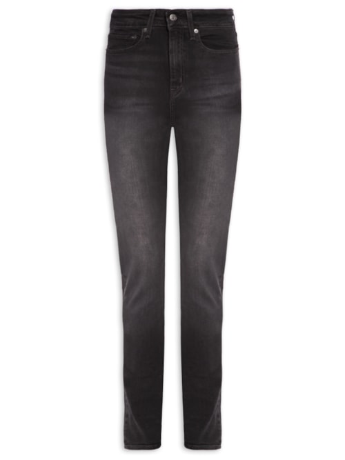 Calça Feminina 721 High Rise Skinny – Preto