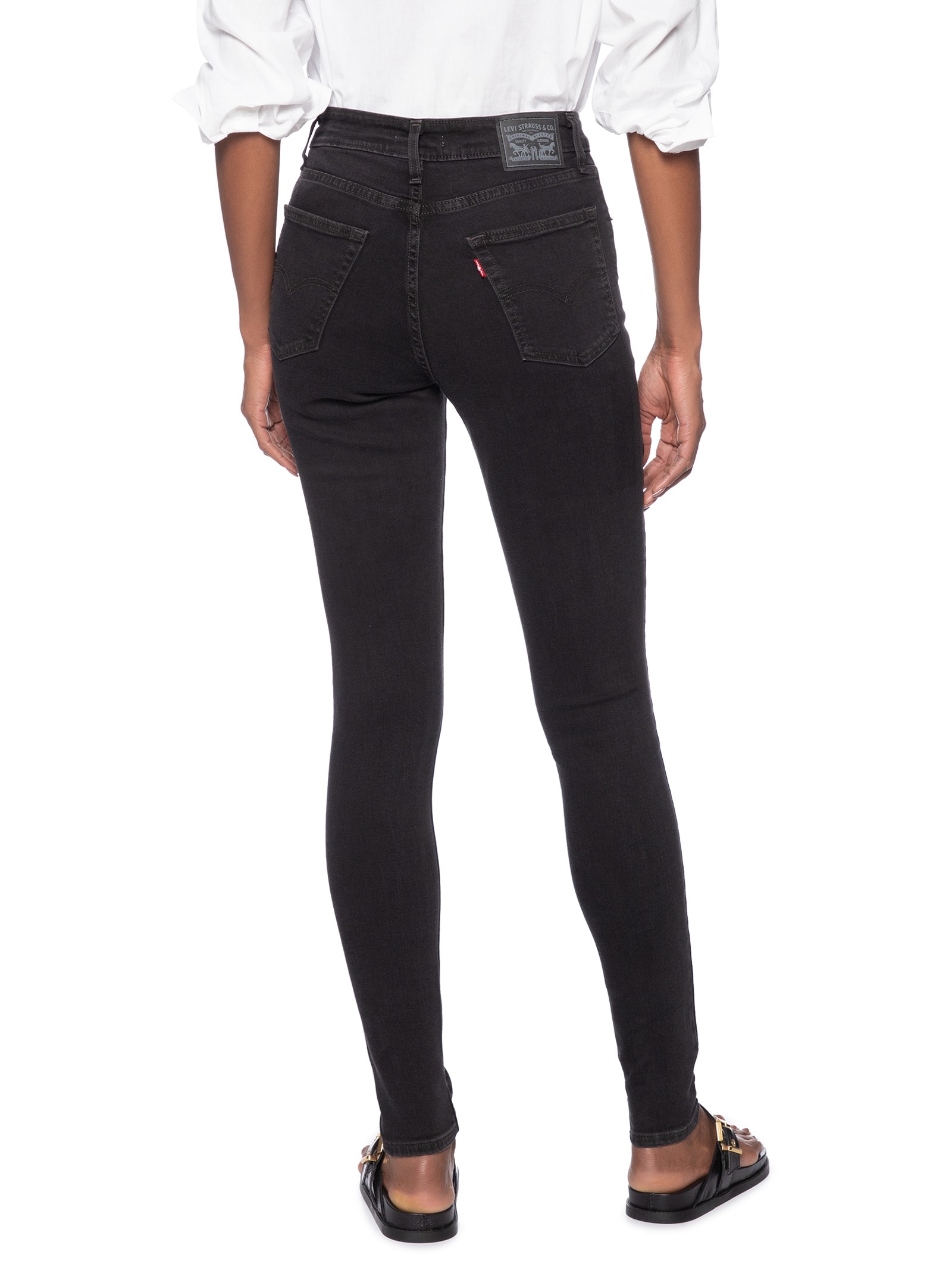 Calça Feminina 721 High Rise Skinny Preto Levi's
