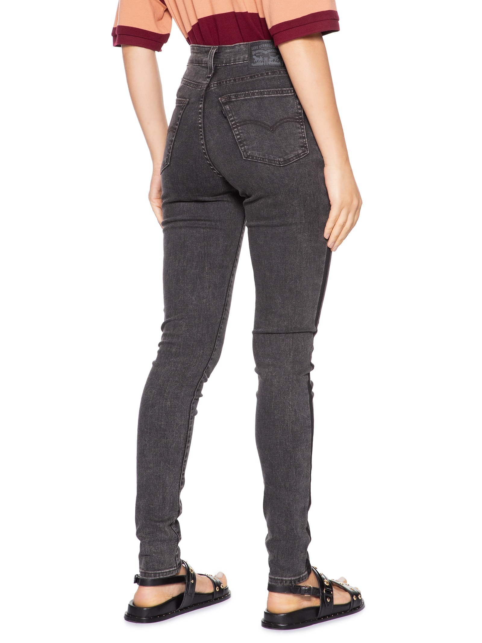 Calça Feminina 721 High Rise Skinny Preto Levi's