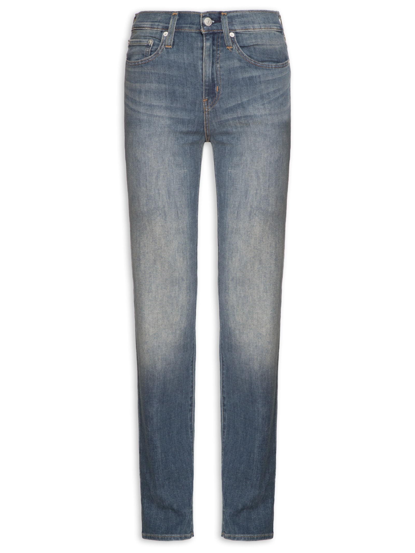 Calça Feminina 724 High Rise Straight Azul Levi's