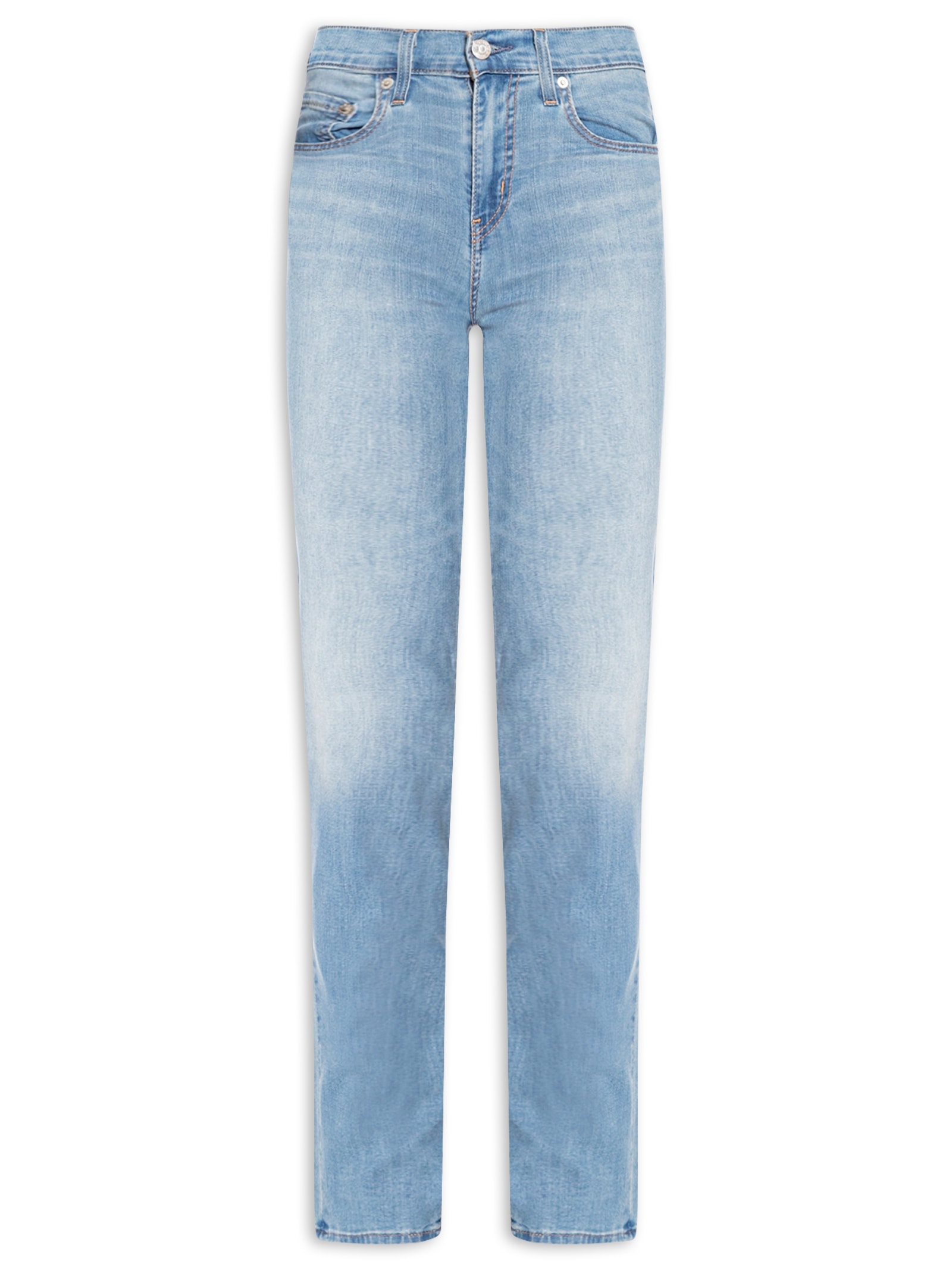 Calça Feminina 724 High Rise Straight Azul Levi's