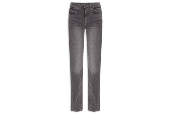 Calça Feminina 724 High Rise Straight - Cinza