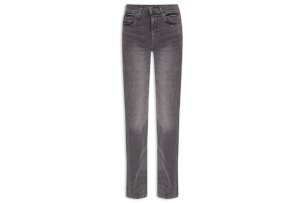 Calça Feminina 724 High Rise Straight - Cinza
