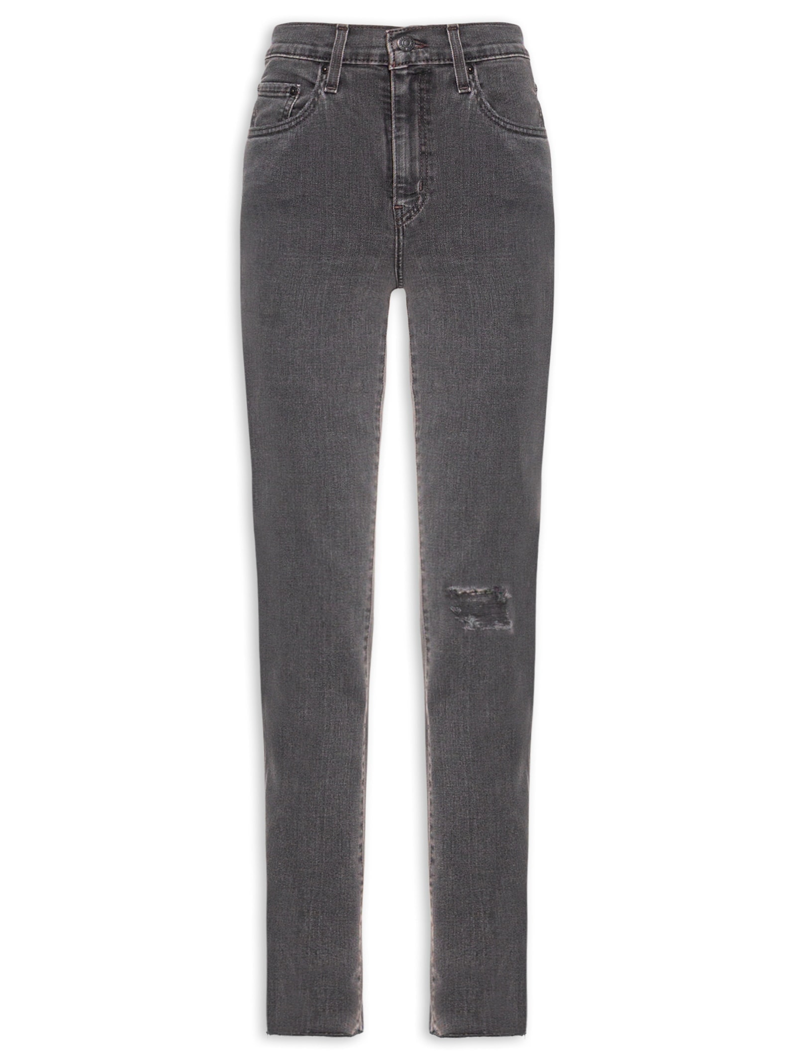 Calça Feminina 724 High Rise Straight Preto Levi's