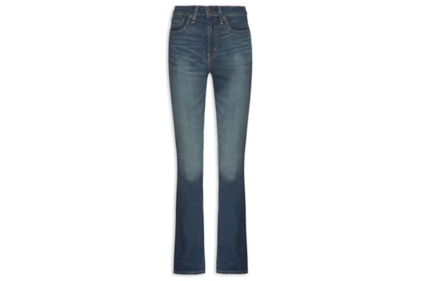 Calça Feminina 725 High Rise Bootcut - Azul