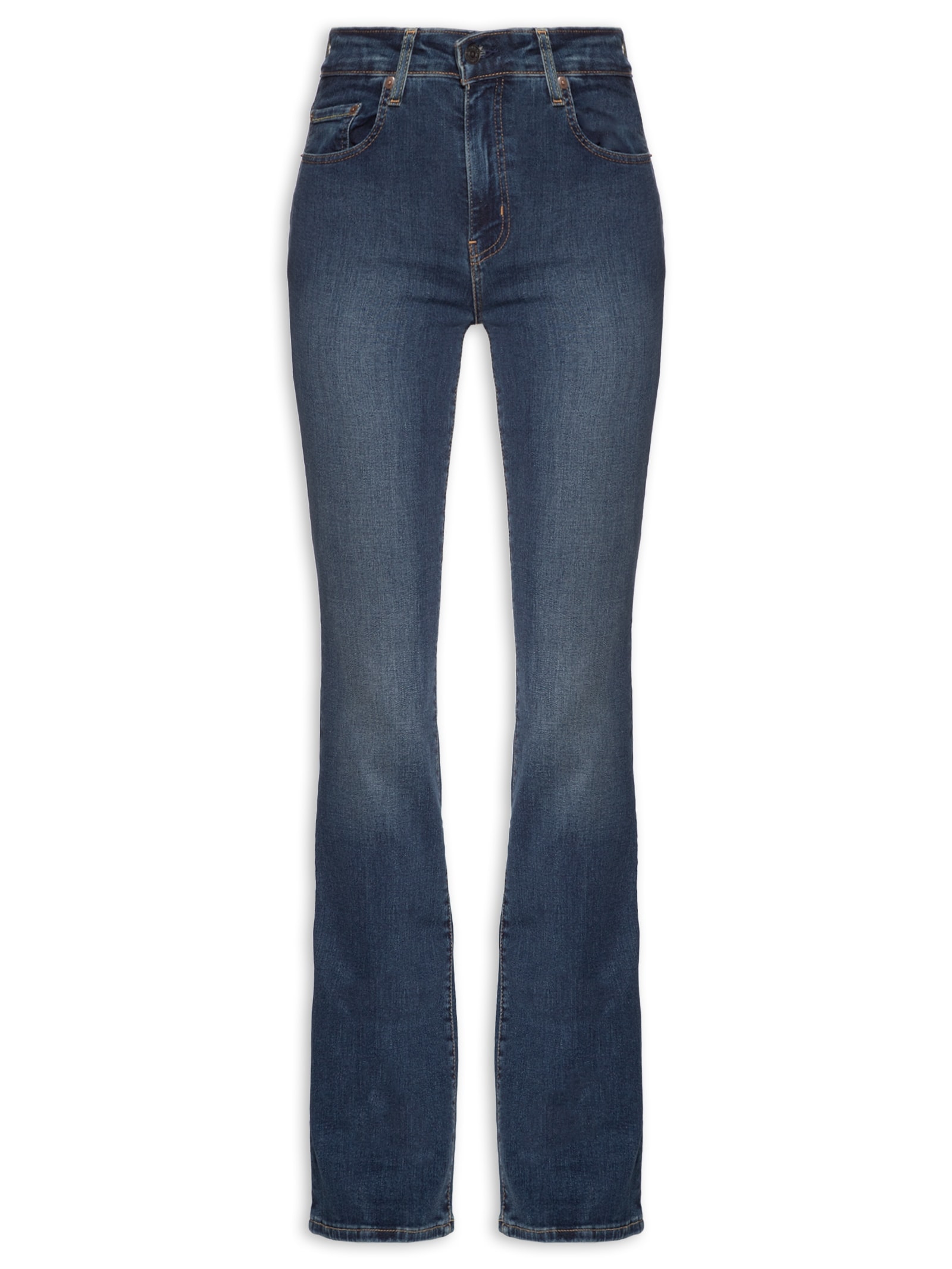Calça Feminina 725 High Rise Bootcut Azul Levi's