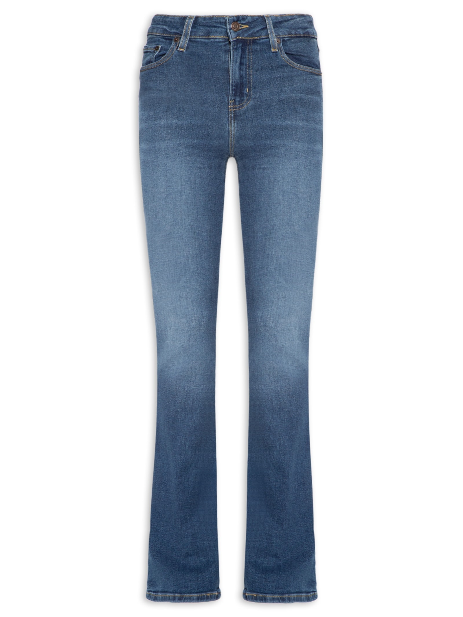 Calça Feminina 725 High Rise Bootcut Azul Levi's