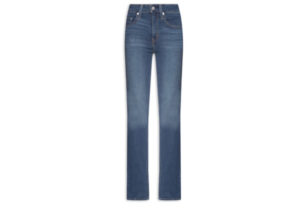 Calça Feminina 725 High Rise Bootcut - Azul