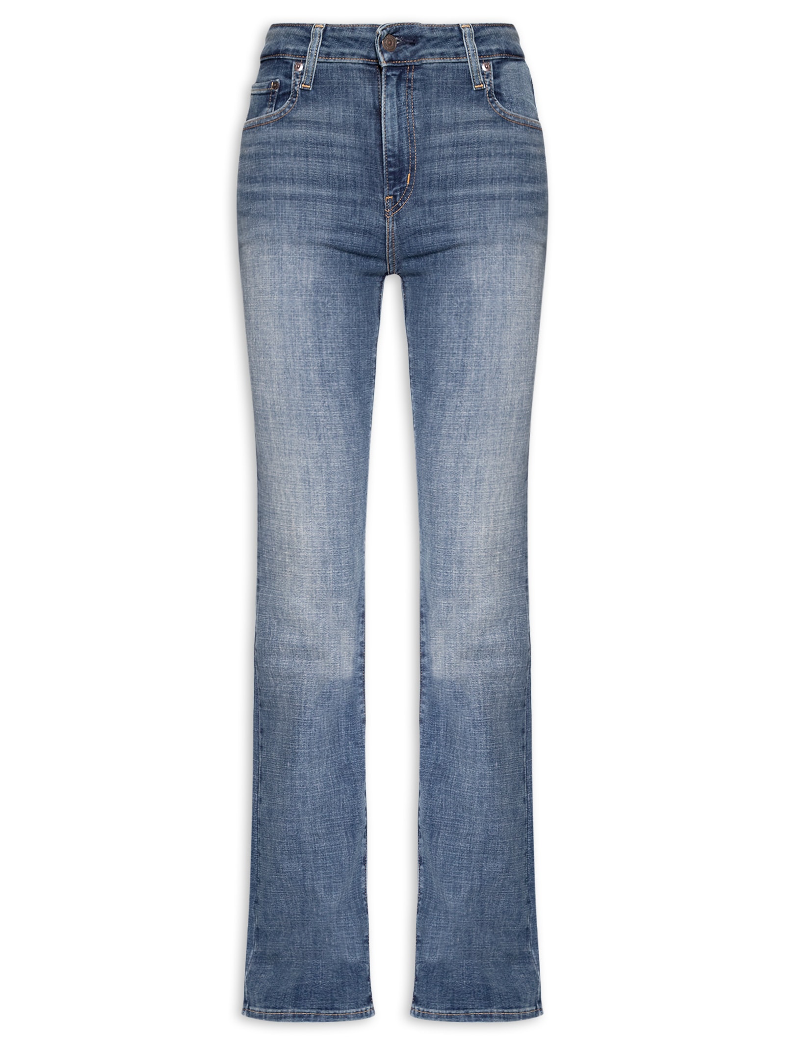 Calça Feminina 725 High Rise Bootcut Azul Levi's