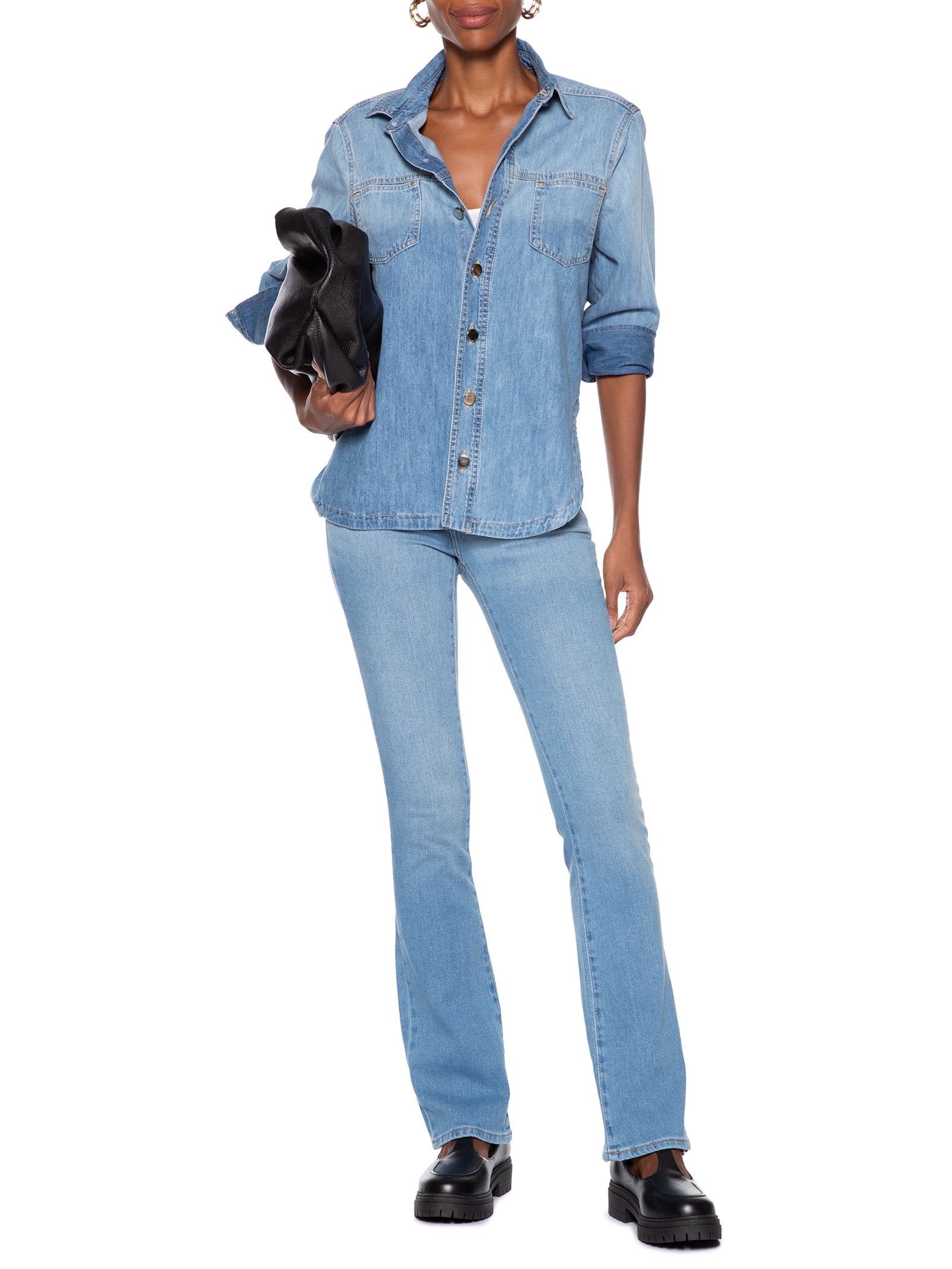 Calça Feminina 725® High Rise Bootcut Azul Levi's