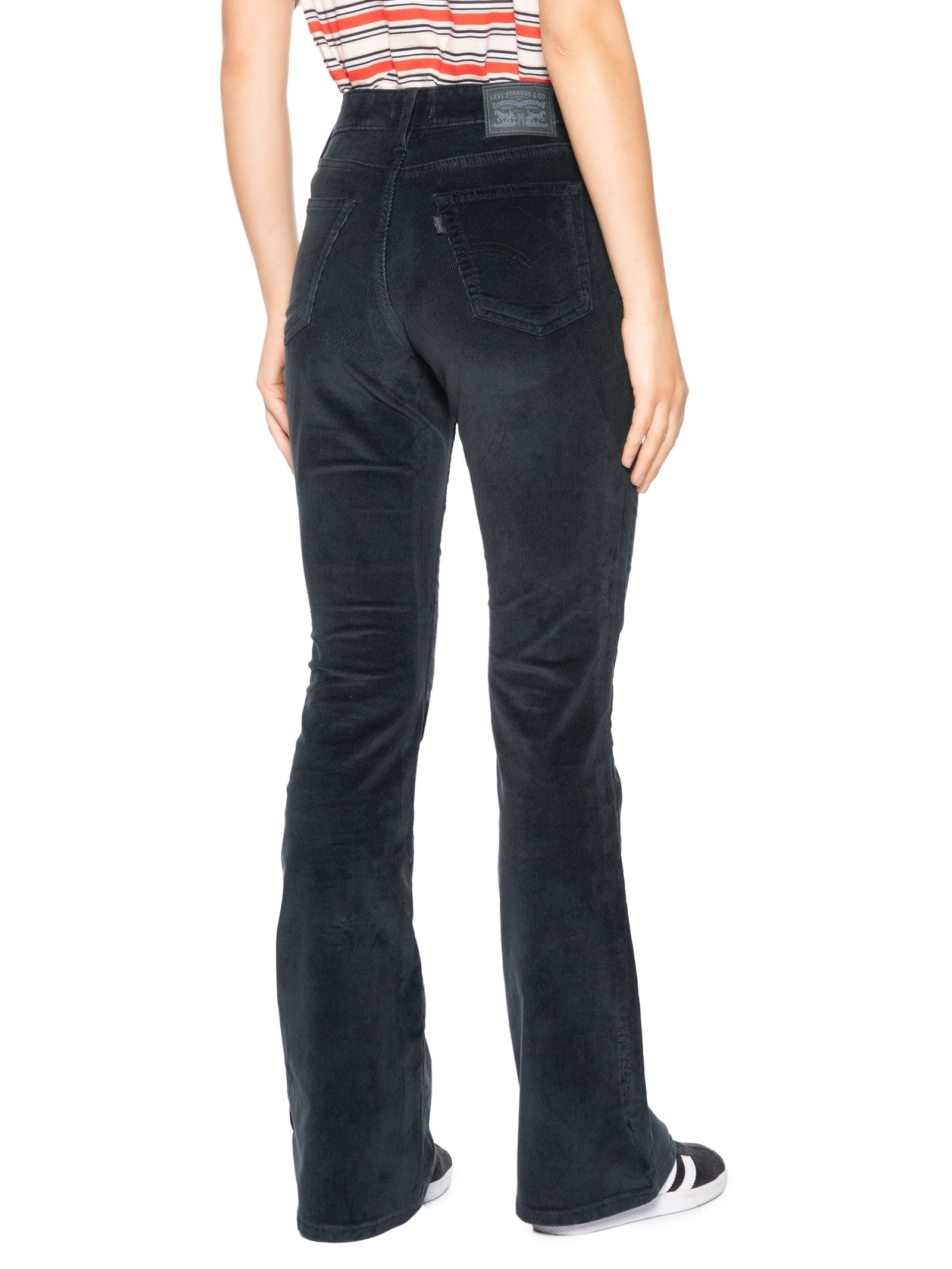 Calça Feminina 726 Hr Flare Preto Levi's