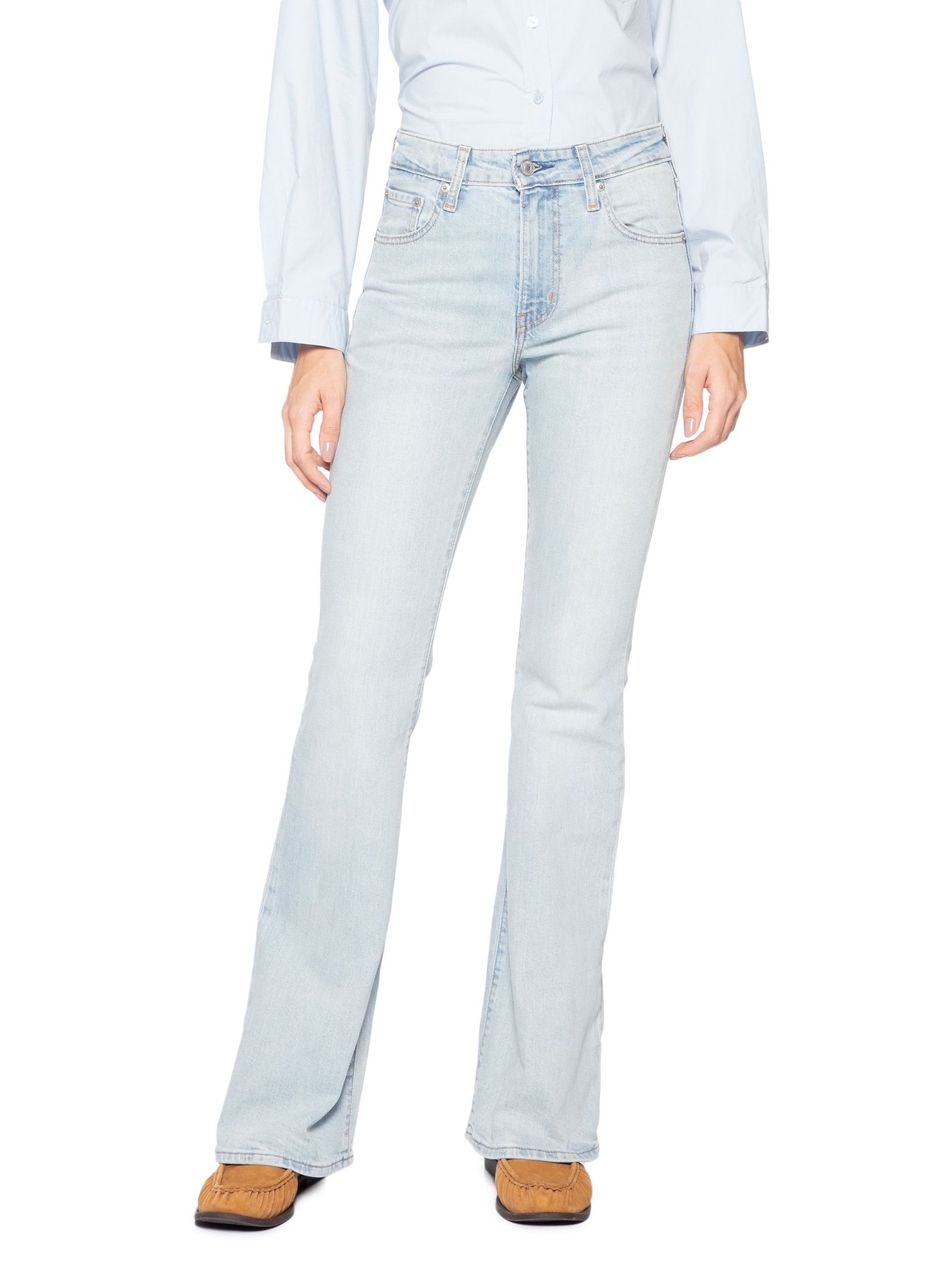 Calça Feminina 726® High Rise Flare Azul Levi's
