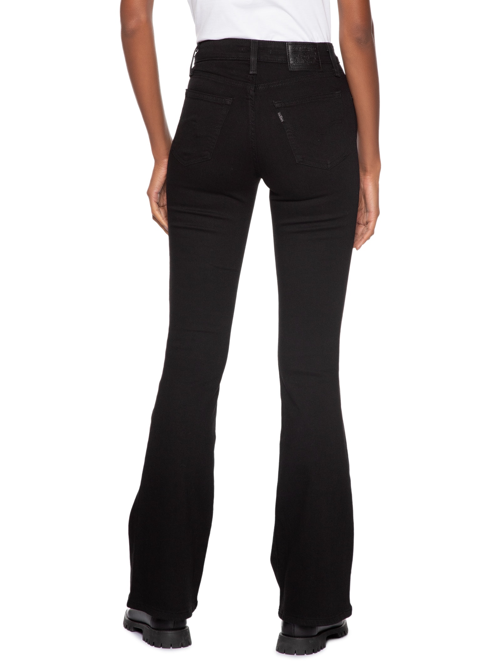 Calça Feminina 726® High Rise Flare Preto Levi's