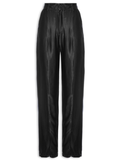 Calça Feminina Acetinada - Preto