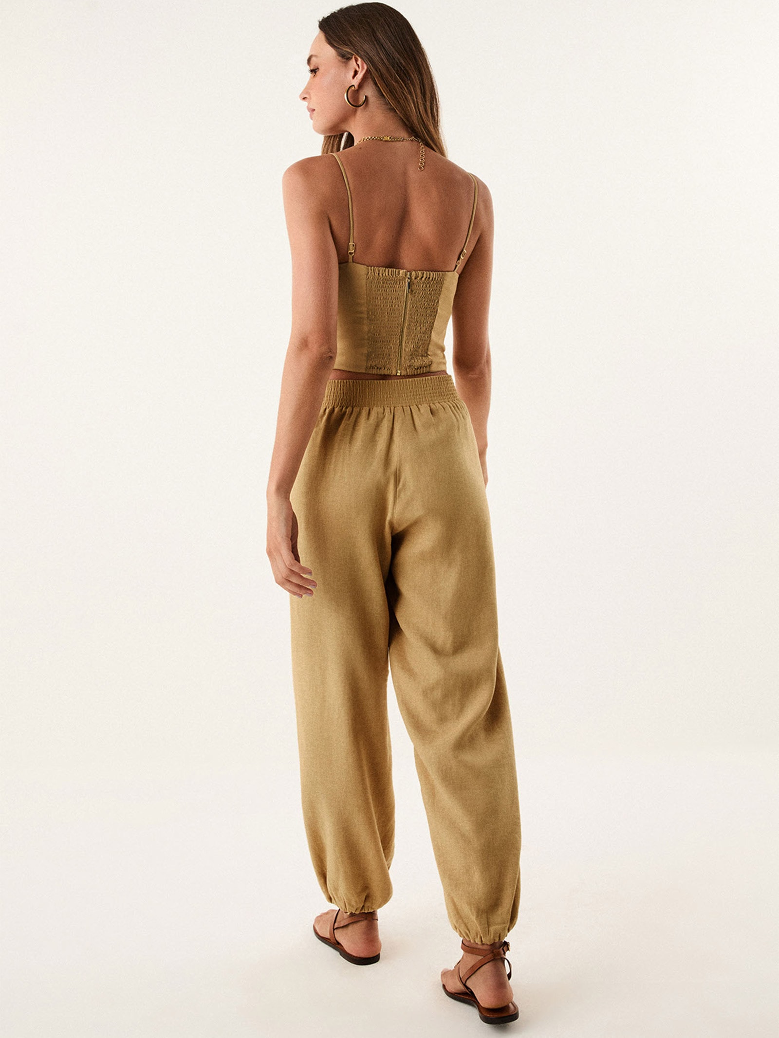 Calça Feminina Adell Bege Vix