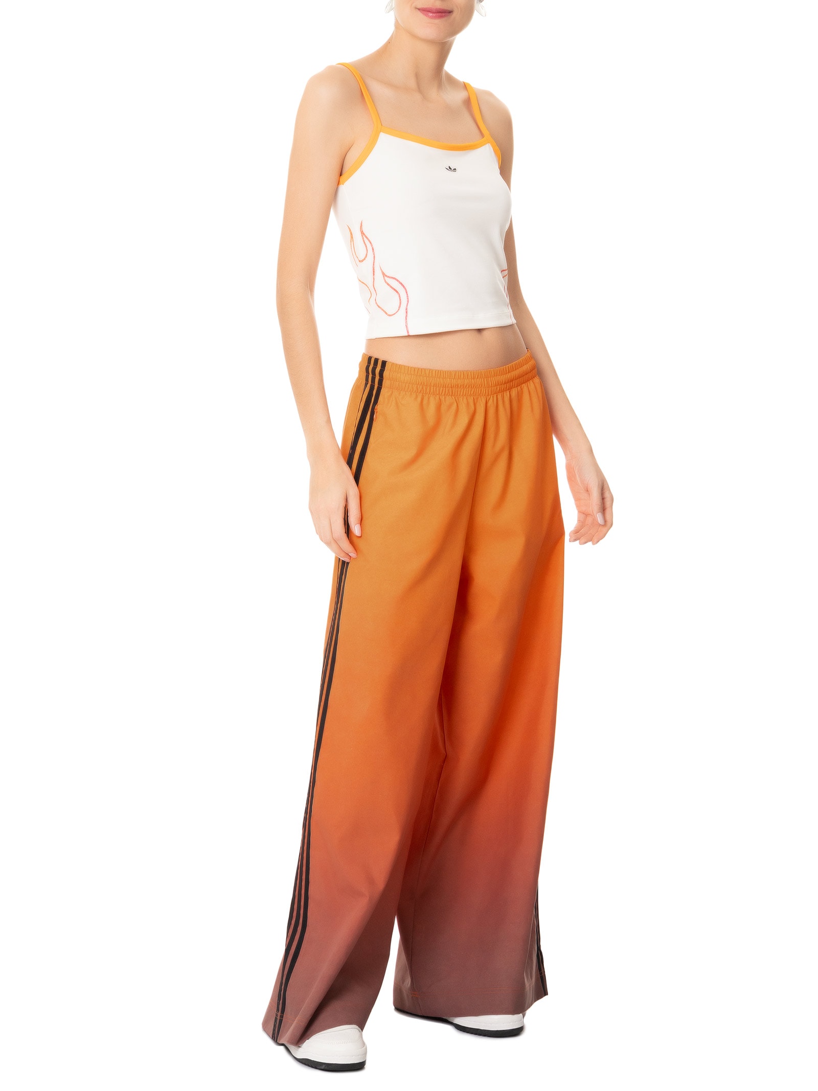 Adidas Originals - Calça Feminina Adilenium TP - Laranja