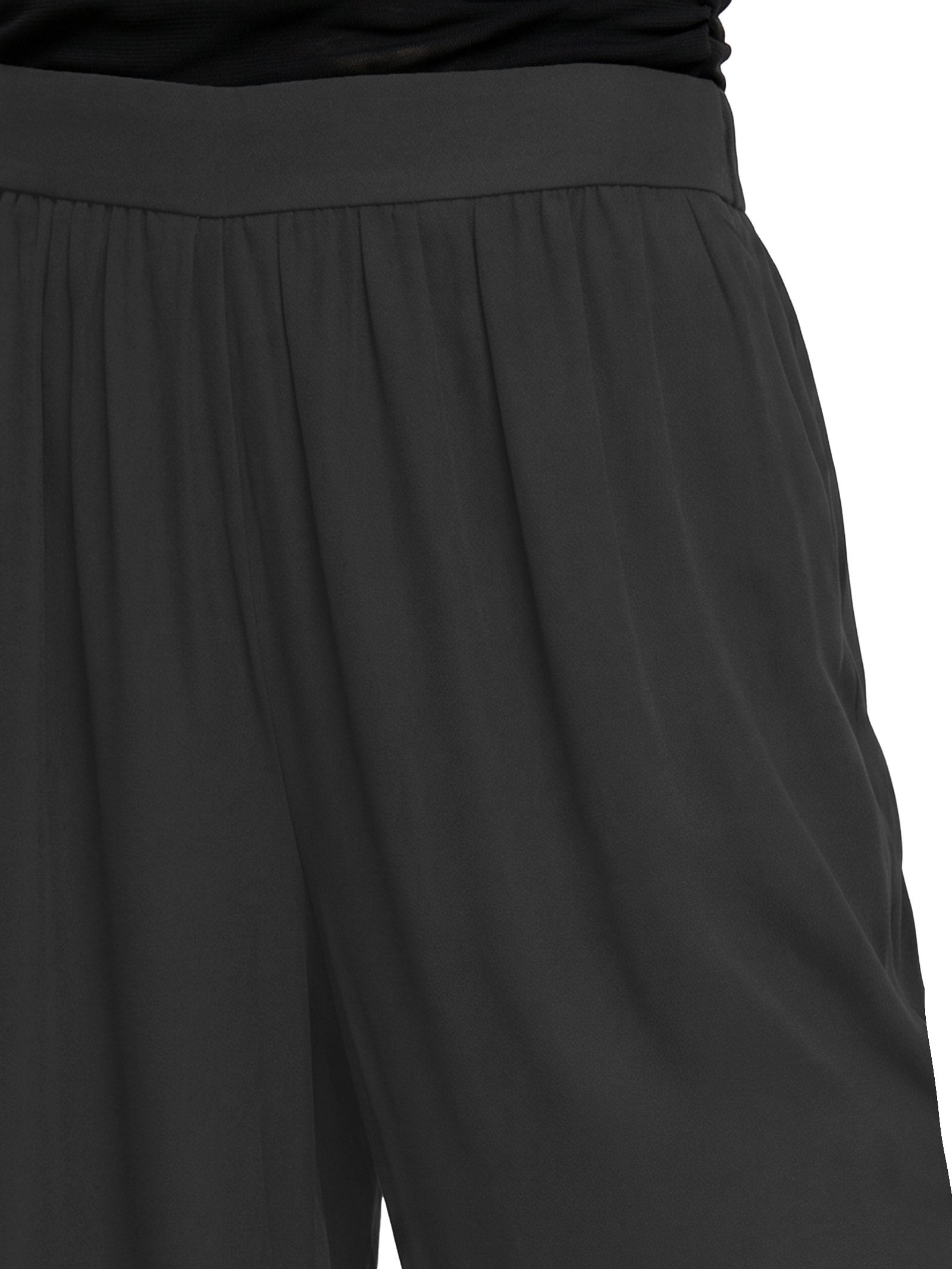 Calça Feminina Aladim Com Franzido Preto My Favorite
