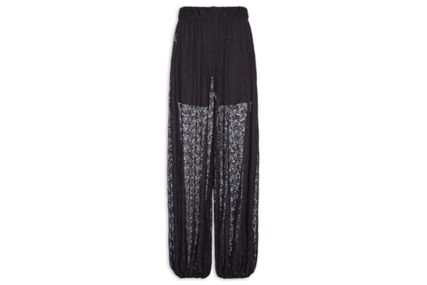 Calça Feminina Aladim De Renda - Preto