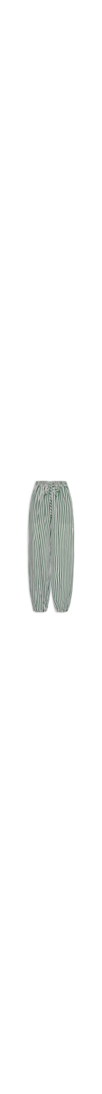 Calça Feminina Aladim de Voil Listrada - Verde