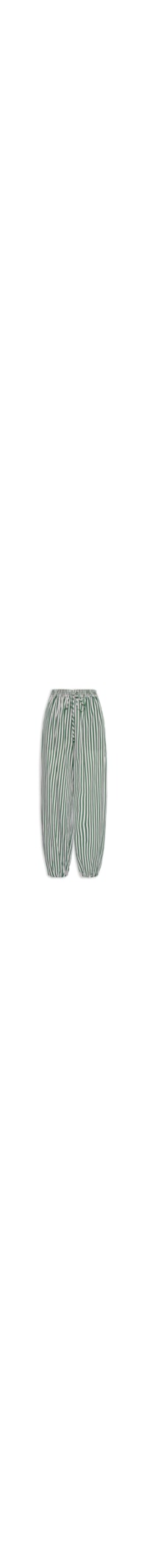 Calça Feminina Aladim de Voil Listrada - Verde