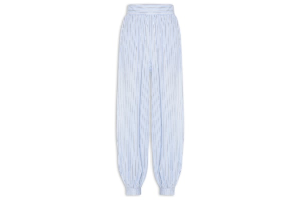 Calça Feminina Aladim Estampa Listra Litoral - Azul