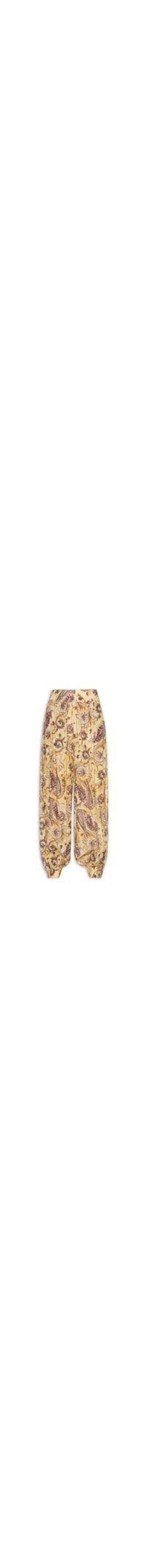 Calça Feminina Aladim Estampada - Amarelo
