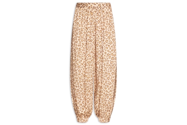 Calça Feminina Aladim Onça Floral - Marrom