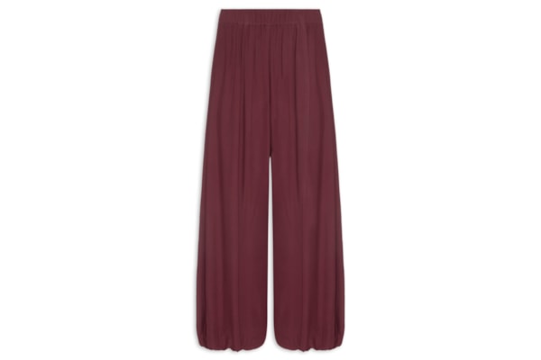 Calça Feminina Aladim Recorte - Marrom