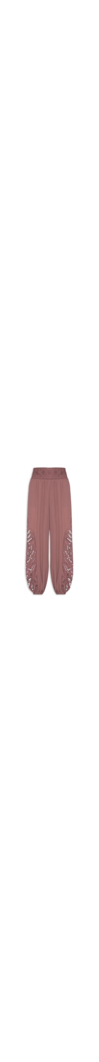 Calça Feminina Aladim Richelieu Tulipas - Rosa