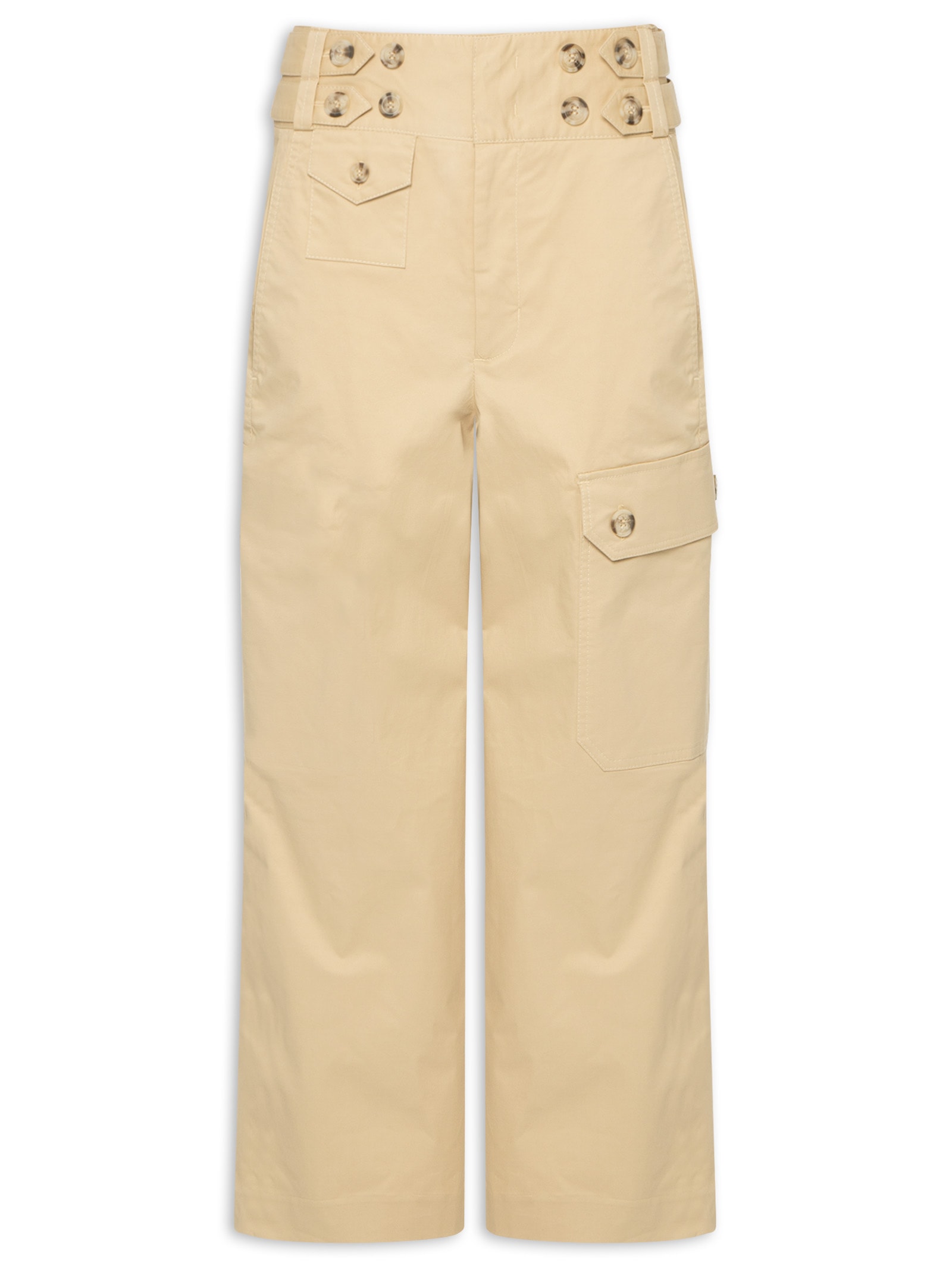 Calça Feminina Aletas Natural Bege Animale