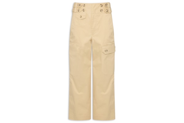 Calça Feminina Aletas Natural - Bege