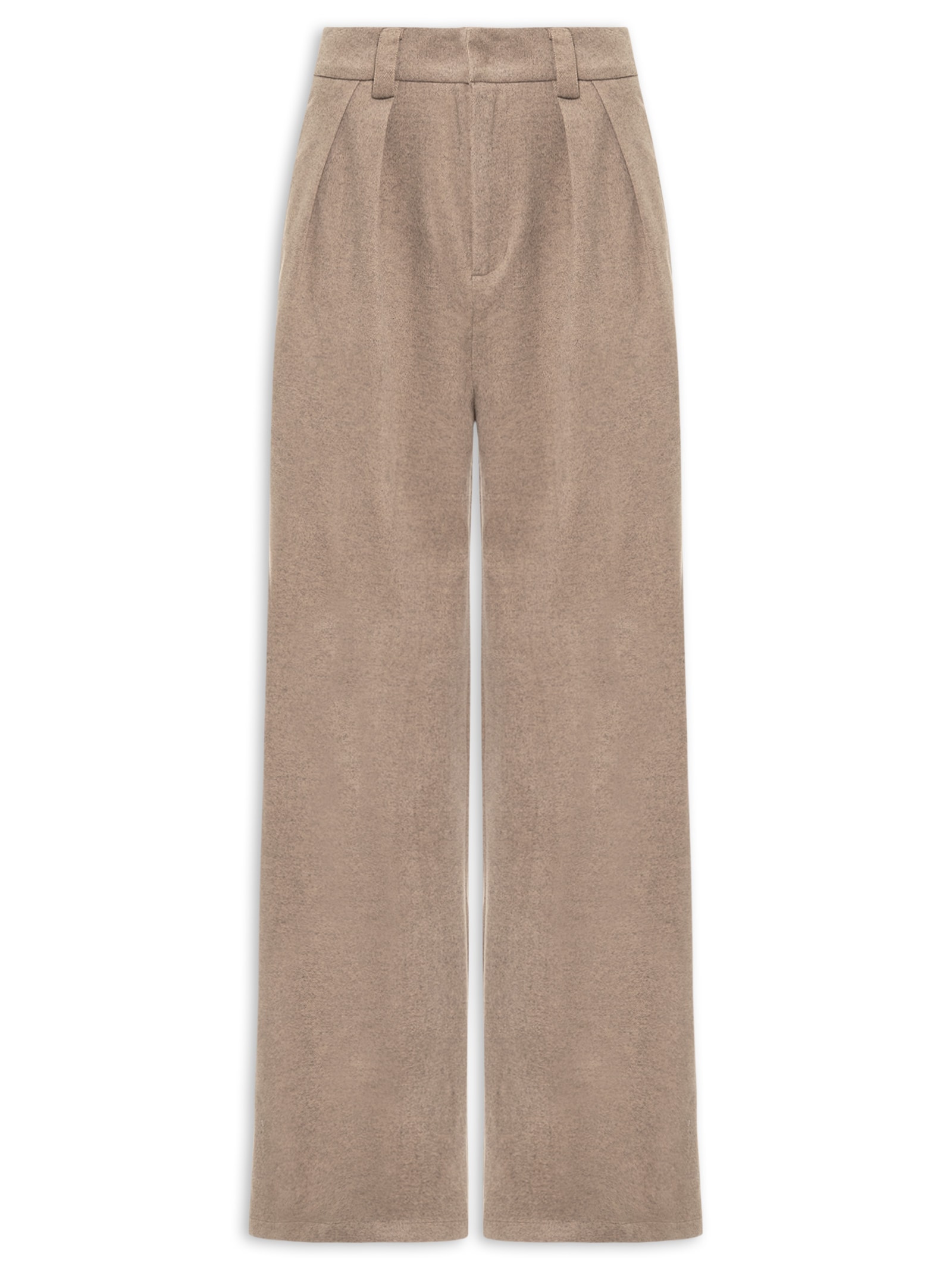 Calça Feminina Alfaiataria Bege Market 33