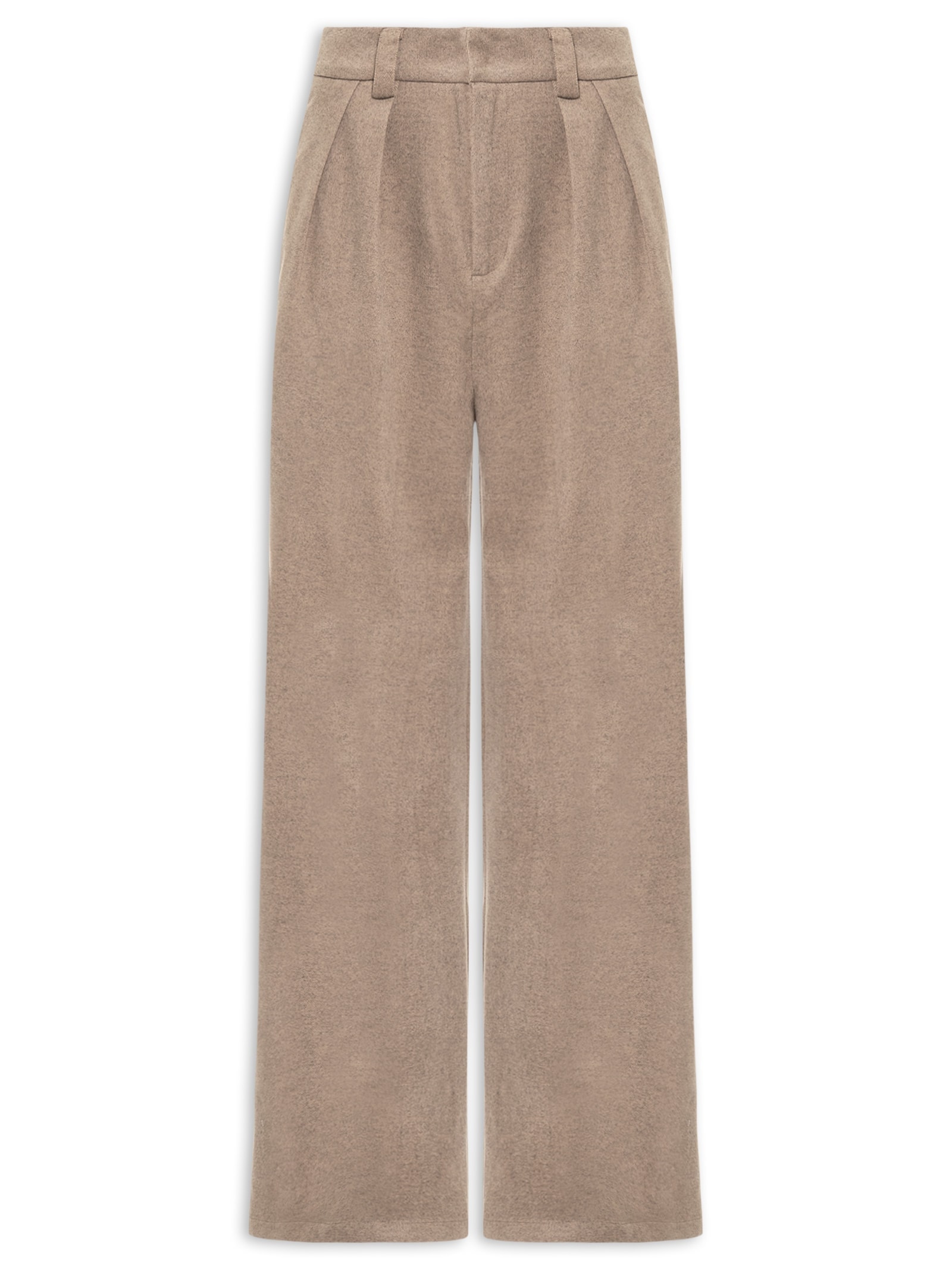 Calça Feminina Alfaiataria Bege Market 33