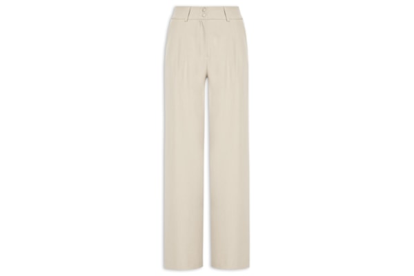 Calça Feminina Alfaiataria - Bege