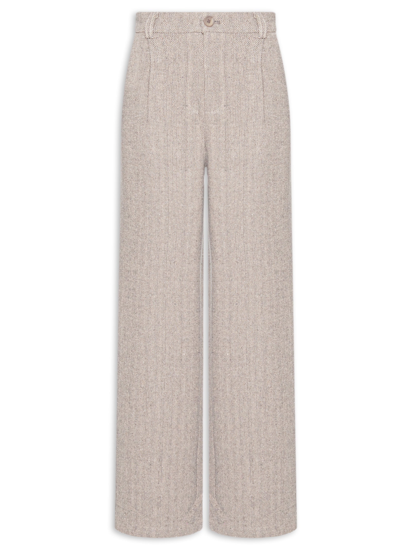 Calça Feminina Alfaiataria Cinza Basiq