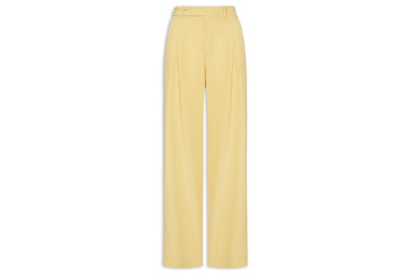 Calça Feminina Alfaiataria Marieta - Amarelo